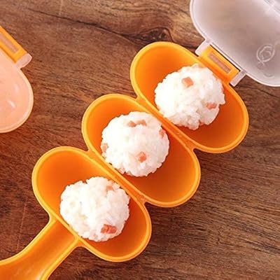 Creative plastic -plastic rice balls of food quality, sushi mold in the shape of DIY balls with non -stick kitchen spatula.. Shop confidently with DIAYTAR NIGERIA, offering affordable prices and reliable delivery within a week.