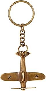 Vintage keychain with elegant plane design momento 4 "(l) golden.. DIAYTAR NIGERIA connects Nigerians with quality products at affordable prices, delivered in 5-8 days nationwide.
