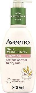 Daily moisturizer oil Aveeno | softens and softens the skin | Body cream for normal to dry skin | Almond | 300 ml [the packaging may vary].. DIAYTAR NIGERIA brings the marketplace home to you with affordable prices and delivery in 5-8 days.