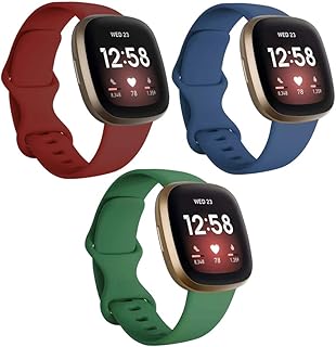 Flexible silicone replacement bracelet adjustable for fitbit sense/fitbit versa 3 on 4 rooms.. Discover endless shopping possibilities at DIAYTAR NIGERIA, with budget-friendly prices and reliable delivery.