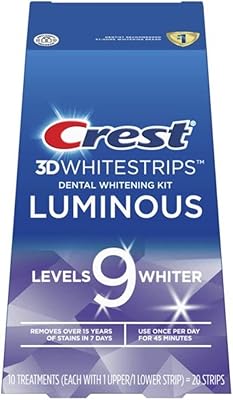 Crest 3D White Strip Light Teeth bleaching kit, 9 laundering levels, 10 treatments, 20 pieces.. Get more for less on DIAYTAR Nigeria — Nigeria’s favorite e-commerce platform.
