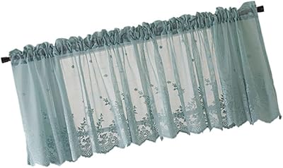 Siyu short window curtain, short semi-transparent lace curtain for kitchen decoration, semi-transparent window curtain for small windows, bathroom (130 x 41 cm) blackout curtains.. Nigeria's fastest-growing e-commerce site offers unbeatable prices and delivery within 8 days.