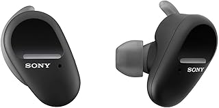 Sony WF -SP800N noise reduction headset - Stable Bluetooth Bluetooth connection - up to 26 hours of autonomy - IP55 water and dust resistant - Secure adjustment with support - with integrated microphone - Black.. DIAYTAR NIGERIA connects Nigerians with quality products at affordable prices, delivered in 5-8 days nationwide.