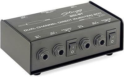 STAG Passive Direct Case with 2 channels with Mono/Stereo SDI-ST switch.. Shop efficiently from anywhere with DIAYTAR NIGERIA's comprehensive platform and quick delivery options.