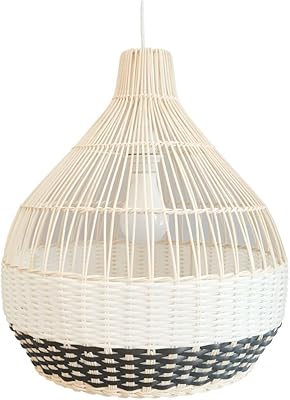 Bamboo decor | Hanging lamps handmade _ Ceiling lights in natural bamboo rattan _ Chandelier with simple design for living room, bedroom, dining room (model A).. Experience the joy of convenient shopping with DIAYTAR NIGERIA's vast selection and quick delivery service.