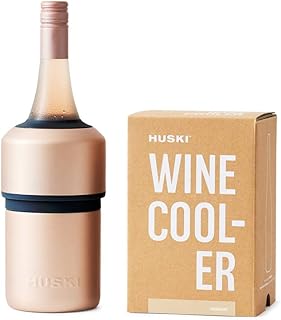 Husky wine cooler | Award -winning design without ice | Keep cold drinks until 6 o'clock | Wine accessory | New generation ice bucket | Suitable for certain bottles of champagne | Perfect gift for wine lovers (light gold).. DIAYTAR NIGERIA: Your affordable gateway to thousands of products delivered within a week.