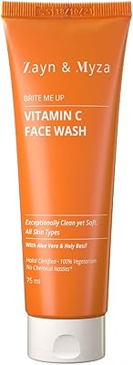 Vitamin C Zedm Zain & Maiza Face Cleansing with Aloe Vera and Sacred Basil for all skin types, Halal certified, 75 ml.. DIAYTAR NIGERIA: Connecting Nigerians with affordable products through our expansive e-commerce platform.
