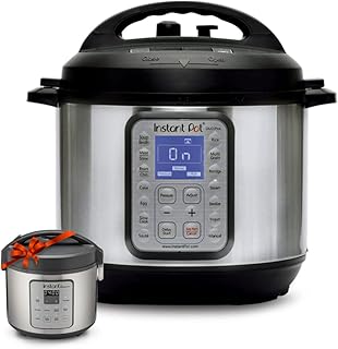 Programmable electrical pressure cooker 9 in 1 instant Duo pot plus 8, 7.6 L (8 pints), multiculer, 15 intelligent programs + instant cooker of rice and cereals, 20 cooked cups (10 non -cooked cups).. Experience budget-friendly shopping at DIAYTAR NIGERIA, Nigeria's premier online marketplace with quick delivery.