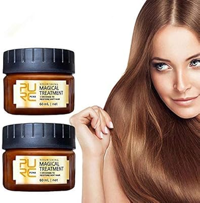 Lot of 2 magic masks of advanced molecular hair treatment after professional after 5 seconds to restore.. Shop anytime, receive on time — only with DIAYTAR Nigeria.