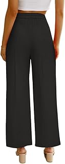 Regular cutting pants for women, straight pants with wide legs, loose button closure, high waist mode, women's desk pants.. Experience the ease of modern shopping with DIAYTAR NIGERIA's diverse marketplace delivered promptly.