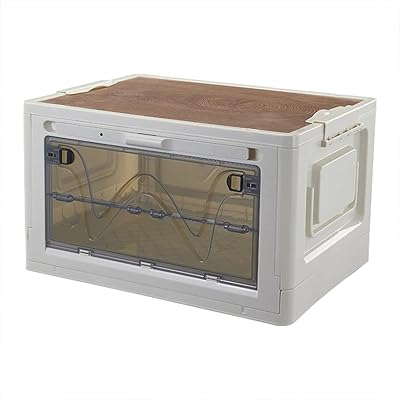 MEFJY Multifunction Portable Foldable Storage Box, Item storage box, outdoor travel, camping storage box, camping table storage box, with LED light [Simple white].. Discover shopping made effortless with DIAYTAR NIGERIA's comprehensive platform and quick shipping.