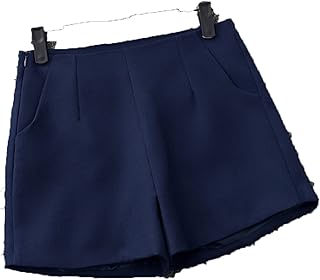 Summer beach shorts high waist with wide legs for women for women, black and white casual shorts with pockets (color: hortle, size: s).. DIAYTAR NIGERIA: Creating access to affordable products for every Nigerian with our swift delivery service.
