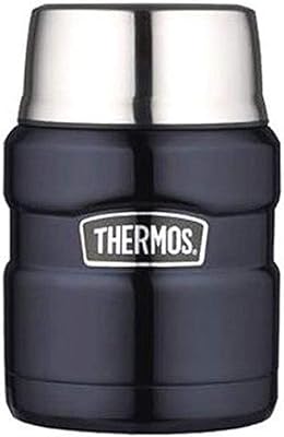 16 oz thermos stainless food container, midnight blue, one -sized.. Why pay more? DIAYTAR Nigeria gives you the best for less.
