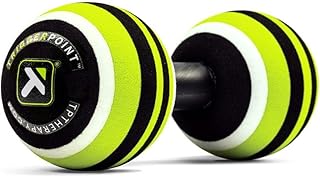 Double Trigger Point Mb2 massage roll to relieve back and neck pain, green/white, black, one size.. DIAYTAR NIGERIA: Where every search leads to affordable products delivered promptly across Nigeria.