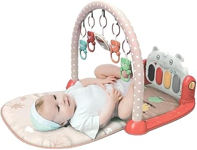Toyland 5 in 1 Baby gaming mat with versatile Musical tiger pedal 5 in 1 baby gaming mat with piano rattles for gymnastics gym carpet.. Experience convenient online shopping on DIAYTAR Nigeria — wide selection and affordable delivery.