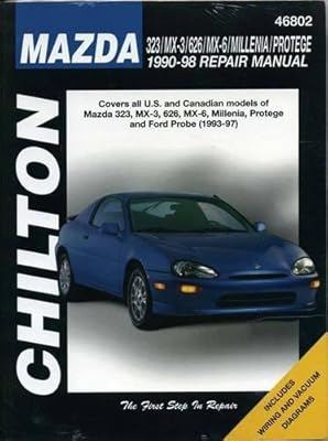Mazda 323 mx-3 626 mx-6 millenia protege (90 98) (chilton).. Why shop anywhere else? DIAYTAR Nigeria has it all, at prices you’ll love.
