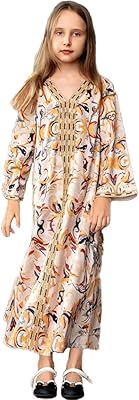 Abaya matching Bolly Jolie for mothers and girls, relaxed Moroccan Caftan dress adapted to Eid.. Discover the convenience of DIAYTAR NIGERIA's vast e-commerce platform with delivery in just 5-8 days.