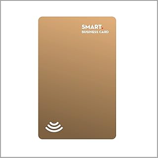 NFC intelligent digital business card for instant communication and social media, iOS and Android by Bitcartacards (Gold).. Shop like never before with DIAYTAR NIGERIA's comprehensive marketplace and budget-friendly shipping.