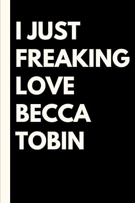 I love Becca Tobin: Lined notes notebook, birthday present for lovers of Becca Tobin - Special and unique gift for a birthday and special occasions.. DIAYTAR NIGERIA brings the market to your fingertips with affordable prices and prompt delivery service.