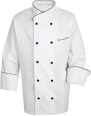 Uniformites Waiter chef Classic Long sleeve coat (white m (suitable for the chest.. DIAYTAR NIGERIA makes every shopping desire a reality with affordable prices and delivery in 5-8 days.