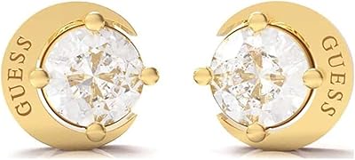Yellow gold earrings for women, Jube01194jwygt/u, yellow gold, one -sized size, precious metals, without precious stones.. DIAYTAR NIGERIA: Where countless products meet affordable prices and reliable nationwide shipping.