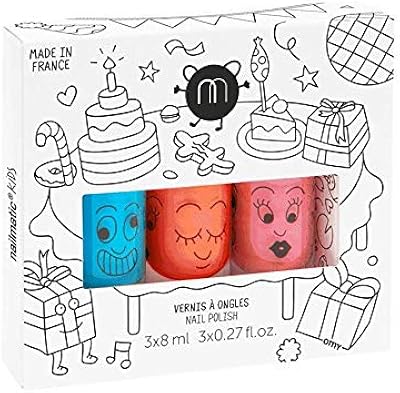 Nilmamatic 3 -room water -based nail polish set with water -based Nilmamatic: Freeze + Dory + Cookie.. DIAYTAR NIGERIA: Your affordable gateway to thousands of products delivered within a week.