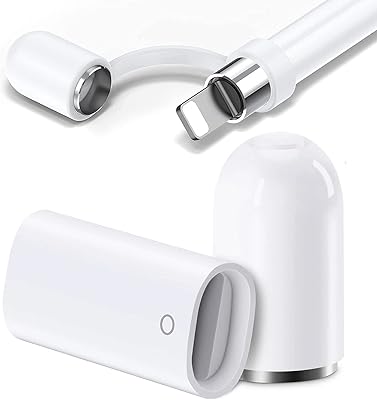 Magnetic replacement case and charger adapter for Apple Pencil 1st generation (with silicone protection support).. E-commerce made for Nigeria — fast delivery and low prices at DIAYTAR.