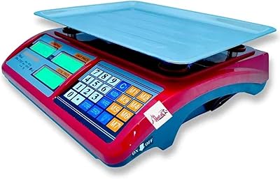ABBASLY Electronic price balance capacity 40 kg plastic LCD screen.. DIAYTAR NIGERIA makes every shopping desire a reality with affordable prices and delivery in 5-8 days.