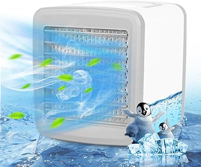 Mini portable air conditioning powered by bedroom battery, office, car, tent, campsite, personal air conditioners, small cooling fan.. Say goodbye to long wait times — DIAYTAR Nigeria ships in just 5–8 days!