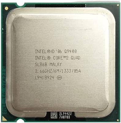 Intel core 2 quad q9400 2,6 ghz quad-thread, 6m 95w lga 775 sans ventilateur.. Get your essentials without leaving home — thanks to DIAYTAR Nigeria.