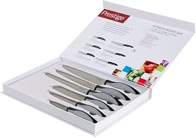 Prestige 6 -piece gray knives set.. Discover endless possibilities with DIAYTAR NIGERIA's comprehensive catalog and reliable delivery service.