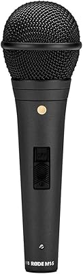 Rode M1 -S dynamic microphone for live - black performance.. DIAYTAR NIGERIA brings the joy of affordable shopping to your fingertips with delivery in less than 8 days.