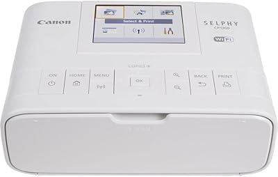 COMPACT COMPACT SELPHY CP1300 compact compact photo printer with AirPrint and Mopria, White appliance.. Get your essentials without leaving home — thanks to DIAYTAR Nigeria.