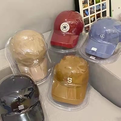 Urbazaar Baseball Casquette, Transparent Storage Box for Hats, Transparent Presentation Box, Dust resistant, humidity and keeps its shape, support box for hats organizer for baseball caps for women and men.. Forget the long lines — DIAYTAR Nigeria is always open for shopping.