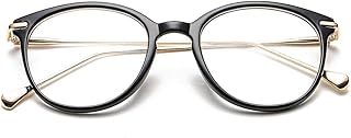Transparent vintage X-SPRING round glasses, oversized metal frame and vintage round transparent glasses, prescription glasses frames for women and men.. Discover why DIAYTAR NIGERIA is the smart shopper's choice for affordable products delivered nationwide.