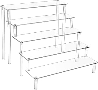 HOJKME ACRYLICAL ACRYLICAL APPLICATION at 5 levels, perfume organizer, acrylic cupcake displays, AMIIBO FUNKO POPS SHOWS SUPPLY, Set of food and desserts, transparent.. Enjoy a hassle-free shopping experience with DIAYTAR Nigeria, where products are categorized for your convenience and delivery is always on time.