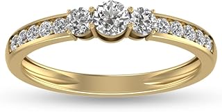 Wedding Ring-Fiançals in natural diamond 1-2 carat Two available in white and yellow gold.. Why wait? Get your order in 5–8 days with DIAYTAR Nigeria.