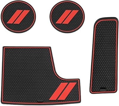 Yanwen Lot of 4 Custom Doglet holder accessories for Dodge Charge, door carpet for central console compatible with Dodge Charge 2015-2020, anti-dust and non-slip.. Discover the convenience of DIAYTAR NIGERIA's vast product range delivered affordably in 5-8 days.