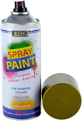 SBC polystyrene aerosol paint for foam panels, gold.. DIAYTAR NIGERIA: Where thousands of products meet affordable prices and reliable 5-8 day delivery.