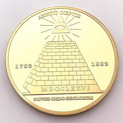 Egyptian cryptian crypto coin pyramid pyramid in the shape of an Egyptian eye, gold -plated commemorative piece, steering wheel room with protective cover and copy room, personalized collector's room.. DIAYTAR NIGERIA delivers on convenience and affordability with our reliable nationwide shipping.