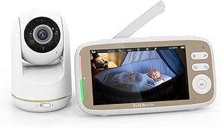 Baby monitor, 5 -inch baby video monitor with camera and audio, panoramic camera, tilt and remote control, bidirectional audio, night vision, Vox mode, temperature surveillance, lullabies, food reminder.. Experience the future of online shopping with DIAYTAR NIGERIA's extensive product range and competitive pricing.