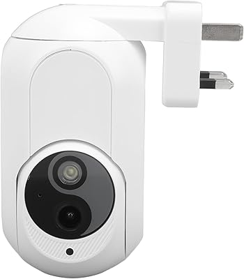 Interior security camera, 2MP HD camera with telephone application, 360 degree panoramic views, Double Light Source Intelligent WiFi Camera, Movement Detection Alarm (British socket).. DIAYTAR NIGERIA: Where affordability meets variety, with thousands of products delivered in less than 8 days.