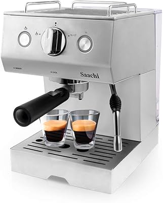 SAACI EXPROSO MACHINE NL-COF-7060S with automatic steam pump of 15 bars.. DIAYTAR Nigeria: Where affordability meets speed and quality.