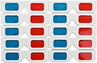 3D glasses with blue and red glasses.. DIAYTAR NIGERIA brings the market to your fingertips with affordable prices and swift delivery services.