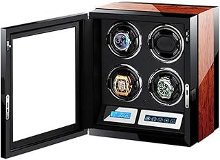 Automatic watchgiver with silent engine and 15 watching modes with LCD touch screen and remote control.. Shop from Nigeria's largest product selection at DIAYTAR, with budget-friendly prices and swift delivery.