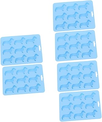 6 pieces ice mold for puppy of blue modeling silica.. DIAYTAR NIGERIA: Your gateway to affordable shopping with thousands of products delivered nationwide.