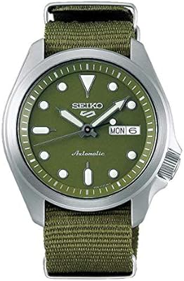 Watch 5 sports for men with green dial and srpe65k1 green nylon bracelet, canned gray, bracelet.. Experience the ultimate in shopping convenience with DIAYTAR NIGERIA's vast catalog and 5-8 day delivery.