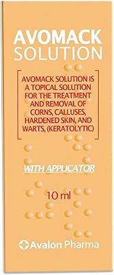 Avalon Pharma Avomac Solution for the elimination of calluses and corns - 10 ml.. Shopping made simple with DIAYTAR NIGERIA's vast selection and budget-friendly nationwide delivery.