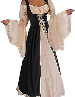 Oylchly dress for women - Medieval costume of the Irish Renaissance Costume dress 2 -piece for women.. Discover the joy of online shopping with DIAYTAR NIGERIA's budget-friendly prices and reliable shipping.