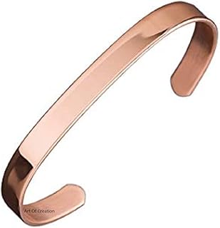 Tététan bracelets in solid copper handles for men and women, united cuff bracelet | Yoga jewelry from adjustable spiritual carpal tunnel | For unisex Indian reasons.. Discover the convenience of DIAYTAR NIGERIA's vast e-commerce platform with delivery in just 5-8 days.